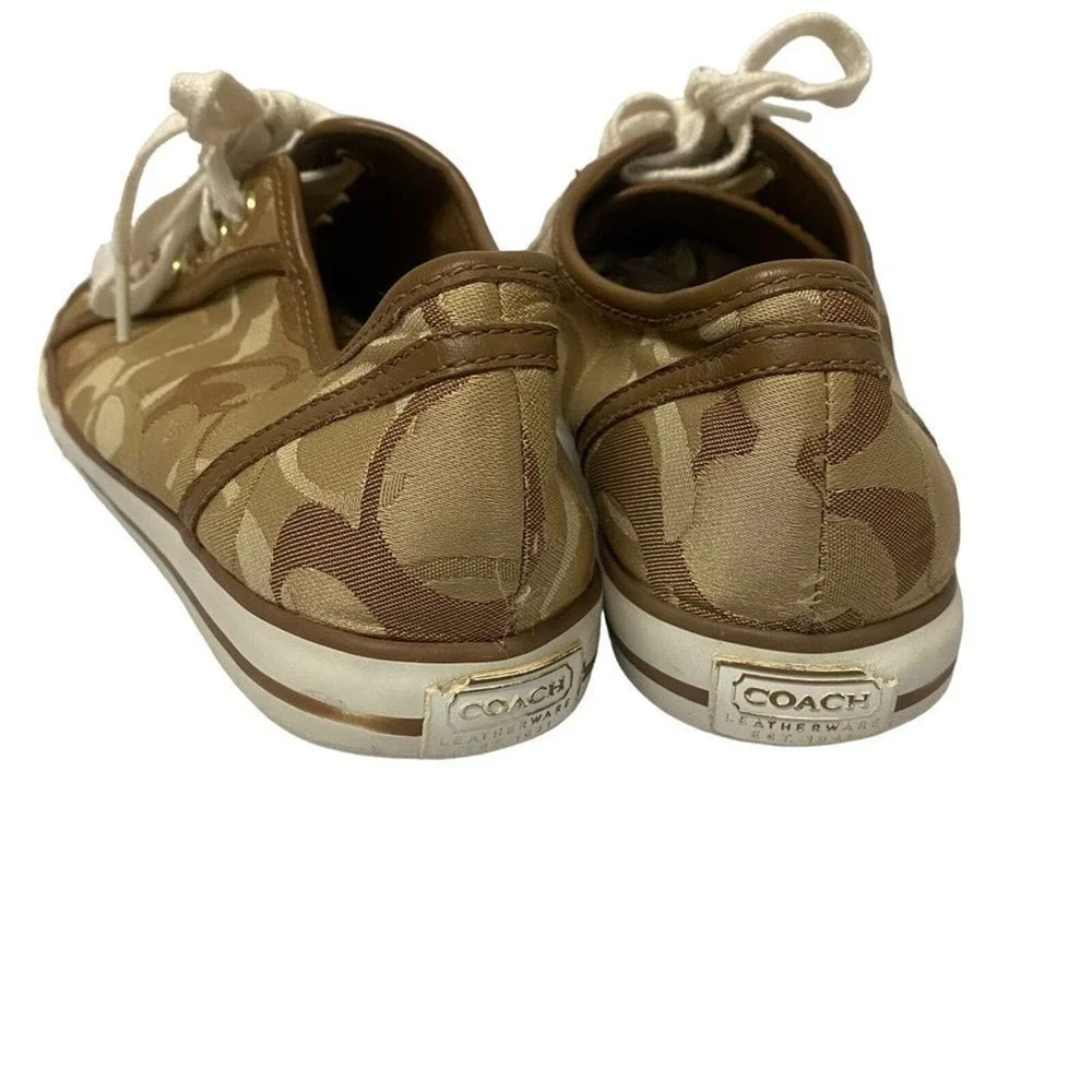 Coach Dee Allover CC Print Sneakers for‎ Women Sz 7B
